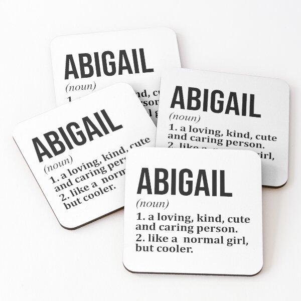 Item preview, Abigail Name Definition designed and sold by XCIV.