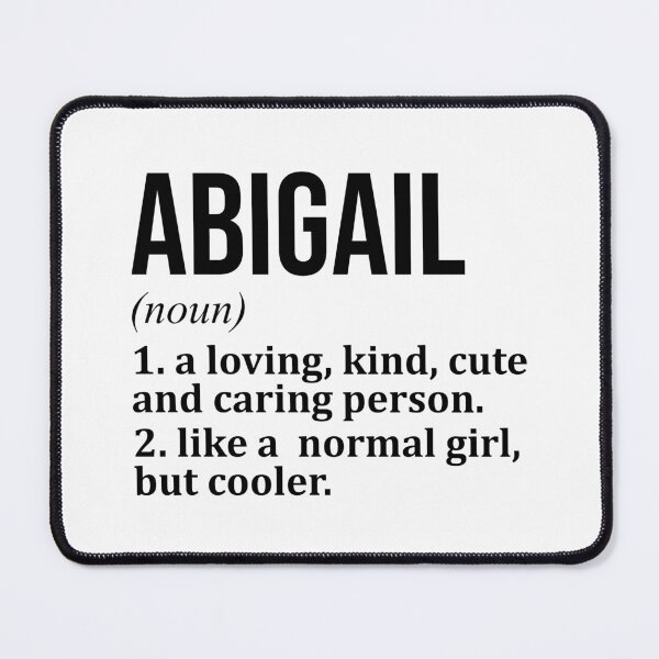 Item preview, Abigail Name Definition designed and sold by XCIV.