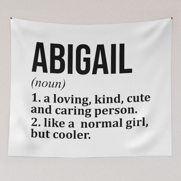 Item preview, Abigail Name Definition designed and sold by XCIV.