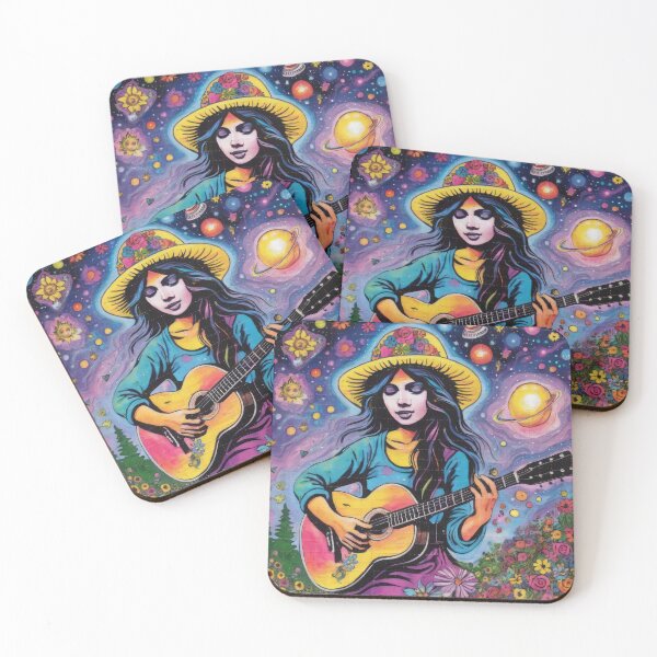 Item preview, Hippe girl singing designed and sold by Pepooteric.