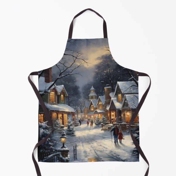 Item preview, Christmas Wallart in the style of Norman Rockwell  designed and sold by Viviglow.