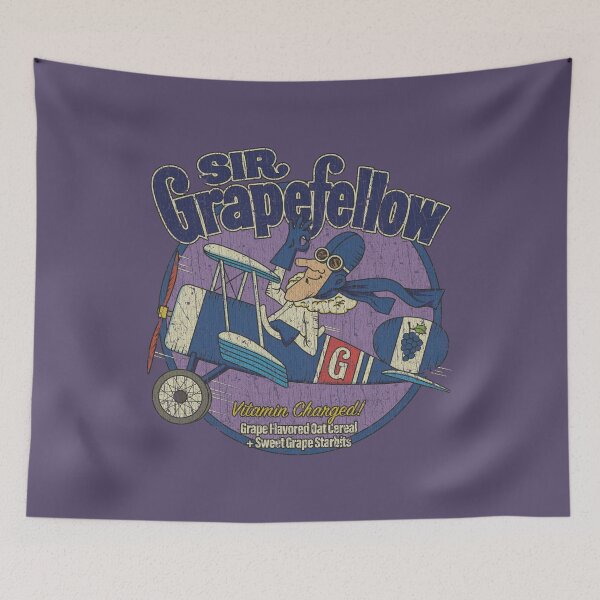 Item preview, Sir Grapefellow 1972 designed and sold by AstroZombie6669.