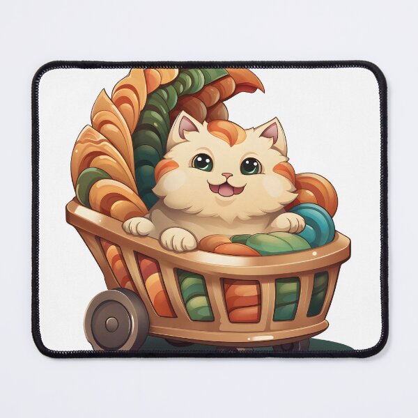 Item preview, Cat in the Basket. designed and sold by KreaDesigner.