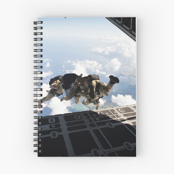 Item preview, STK109430M-A free fall jump from a C-130 Hercules. designed and sold by StocktrekImages.