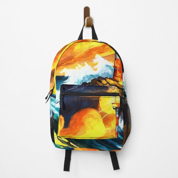 Item preview, Lighthouse in the middle of a storm designed and sold by fotofeast.