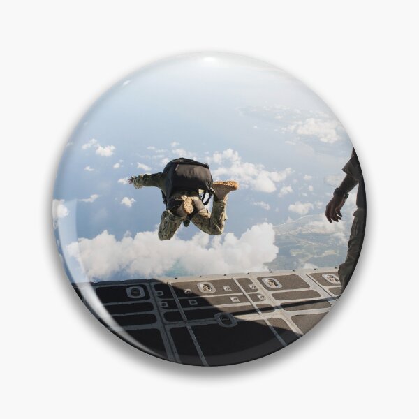 Item preview, STK109429M-A free fall jump from a C-130 Hercules. designed and sold by StocktrekImages.