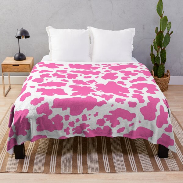 Item preview, Pink Cow Skin Spots Print designed and sold by pink-cowboy.