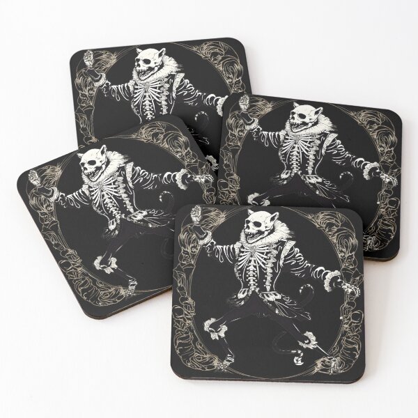 Item preview, Cat-Danse Macabre designed and sold by ArtWearSplash.