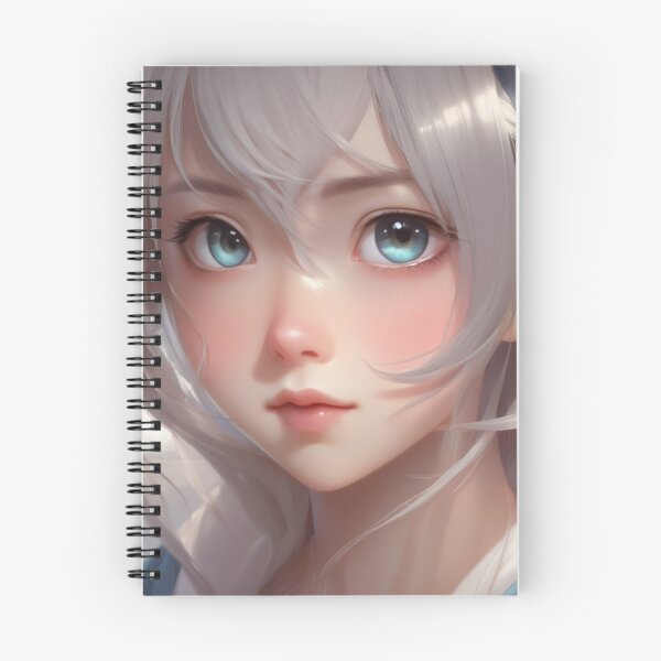 Item preview, Dreamy eye soft skin anime girl designed and sold by fotofeast.