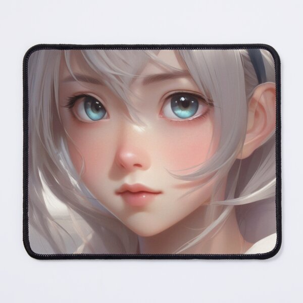 Item preview, Dreamy eye soft skin anime girl designed and sold by fotofeast.