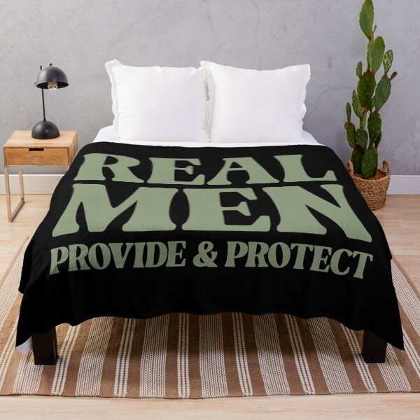 Item preview, Real Men Protect & Provide - Inspirational designed and sold by Vector-Artist.