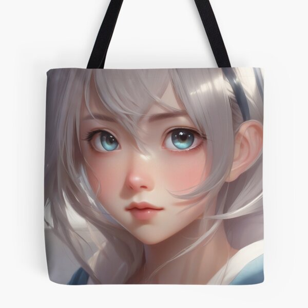 Item preview, Dreamy eye soft skin anime girl designed and sold by fotofeast.