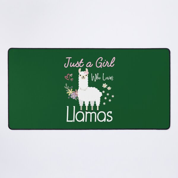Item preview, Just a Girl who loves Llamas, Llamas lover designed and sold by Benchamart.