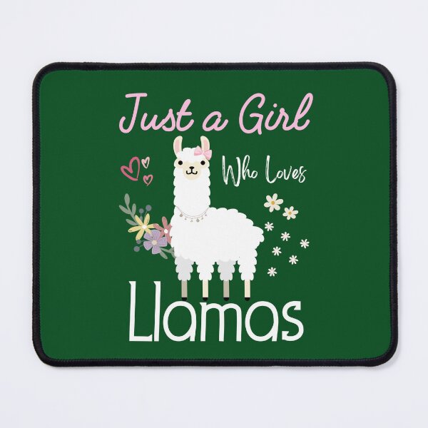 Item preview, Just a Girl who loves Llamas, Llamas lover designed and sold by Benchamart.