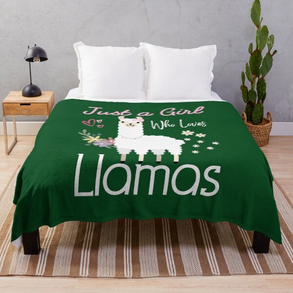 Item preview, Just a Girl who loves Llamas, Llamas lover designed and sold by Benchamart.