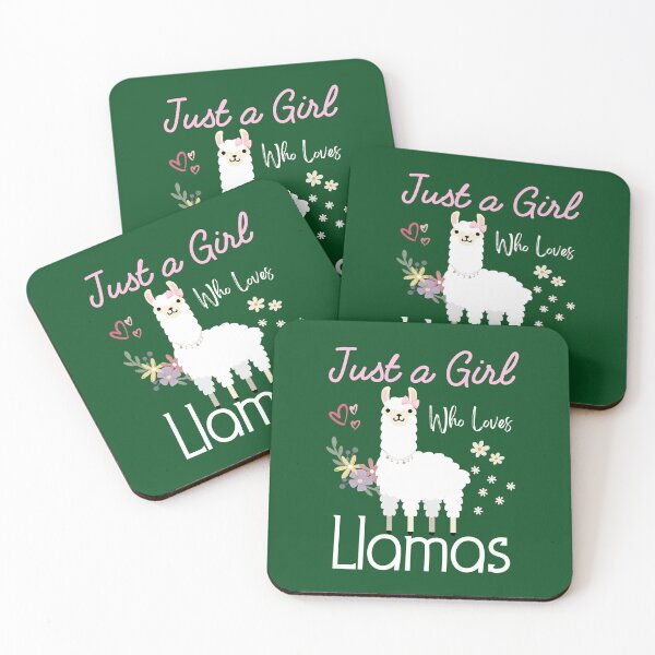 Item preview, Just a Girl who loves Llamas, Llamas lover designed and sold by Benchamart.