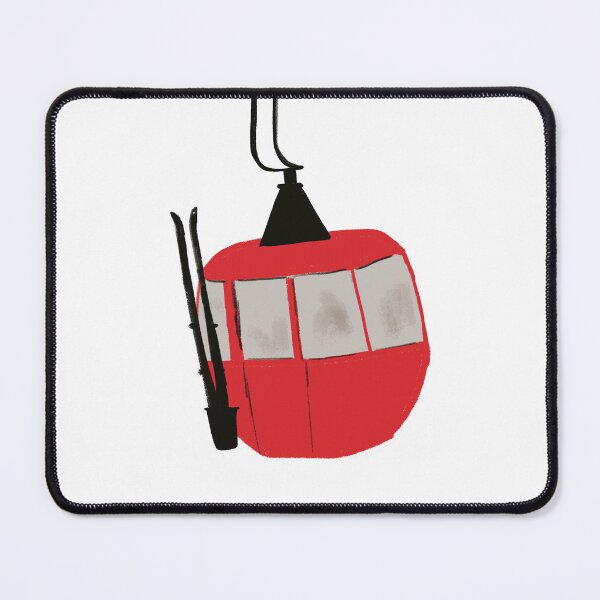 Item preview, Red Ski Lift Gondola designed and sold by pink-cowboy.