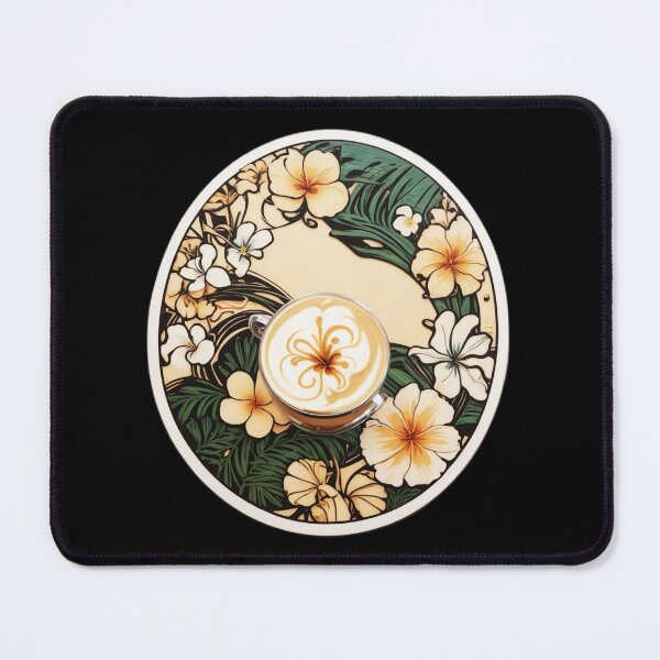 Item preview, Specialty Cappuccino Cup Served on a Sunny Day by the Ocean designed and sold by NautiChic.