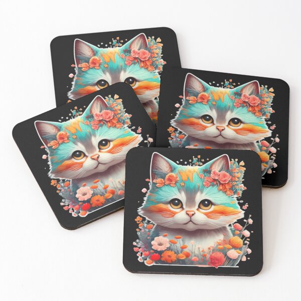 Item preview, Cute kitty designed and sold by TrendyPalette.