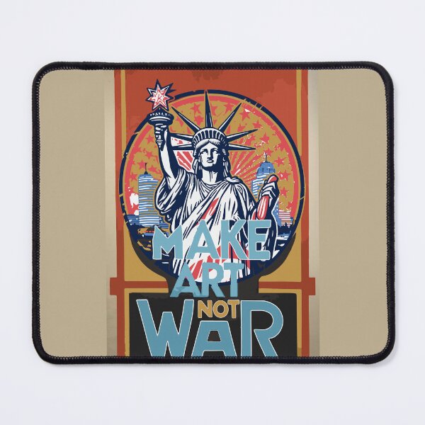 Item preview, "Make Art Not War" Statue of Peace designed and sold by wazhyp.