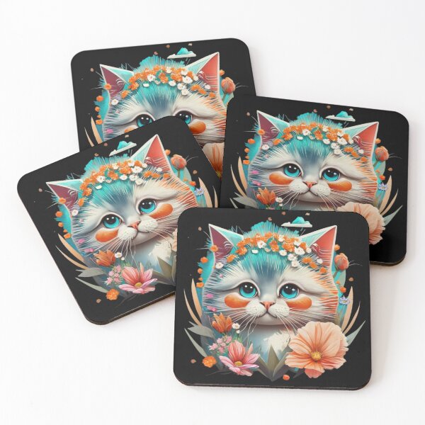 Item preview, Cute kitty designed and sold by TrendyPalette.