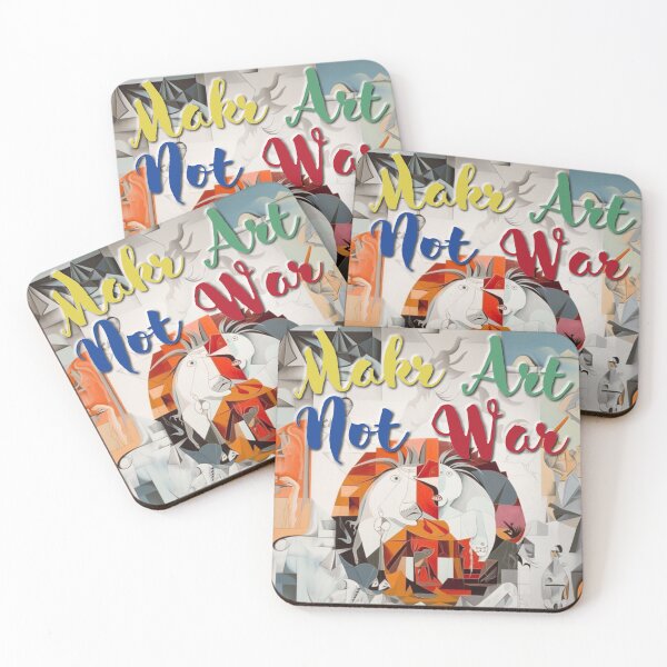 Item preview, "Make Art Not War"- The Anti-War Art. designed and sold by wazhyp.