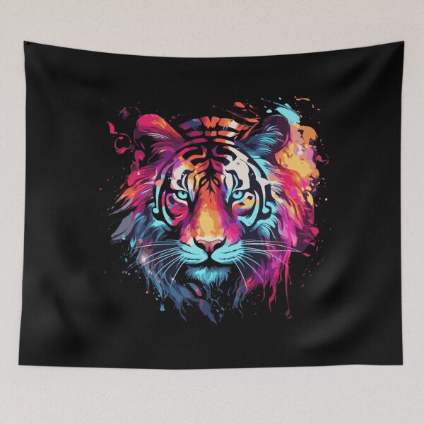 Item preview, Colorful Bright Tiger   designed and sold by neatdesignsbycm.