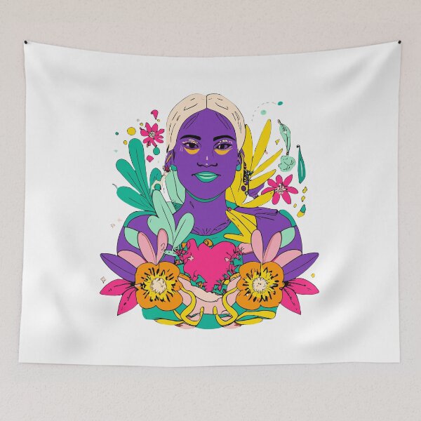 Item preview, Redd: Embracing change in vibrant self- love designed and sold by DashBliss.