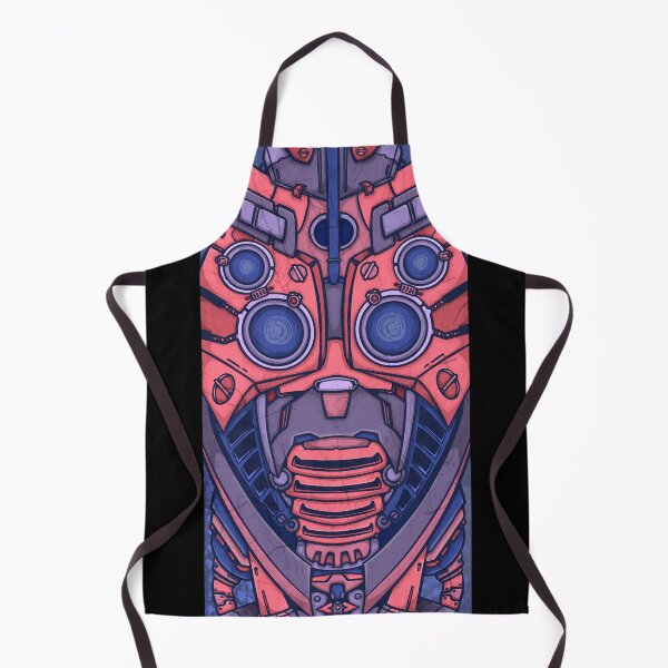 Item preview, robot mask designed and sold by manuvila.