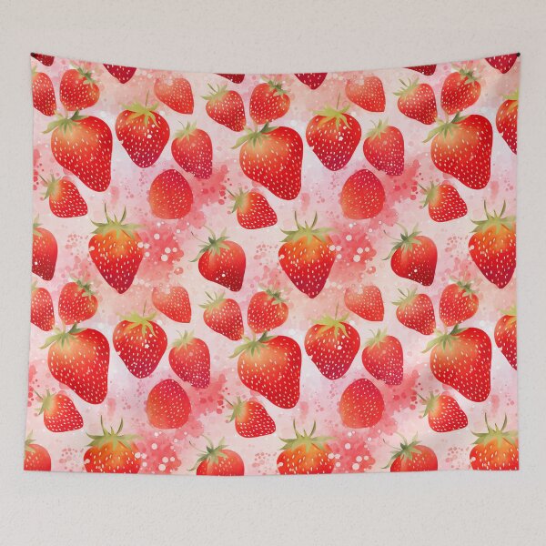 Item preview, Strawberry Symphony in Pink designed and sold by 89BLACK.