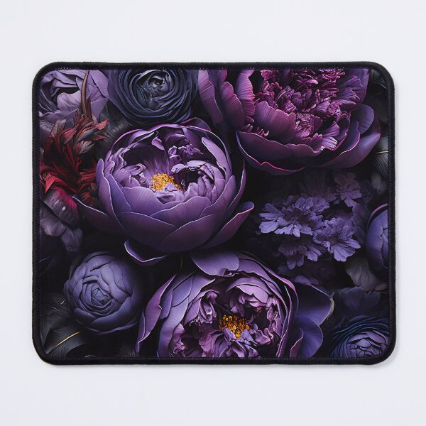 Item preview, Dark purple peony flowers designed and sold by haroulita.
