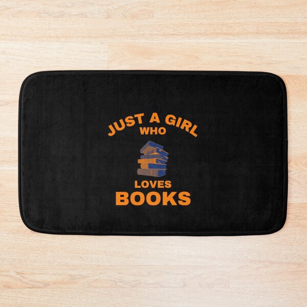 Item preview, just a girl who loves books #1 designed and sold by creativerooney.