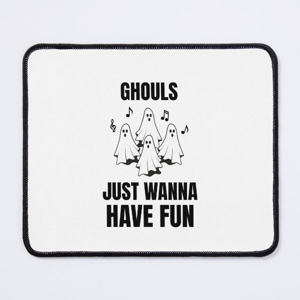 Item preview, Four Cartoon Singing Ghosts - 'Ghouls Just Wanna Have Fun' designed and sold by Shirtlify.