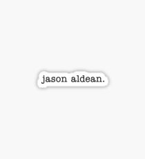 Pegatina jason aldean