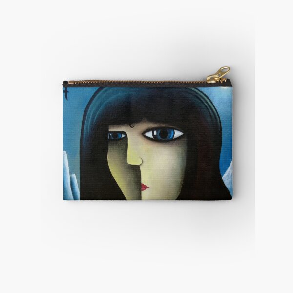 Item preview, Woman with Crow ~ dk_2018mar2a designed and sold by ArtistDavidKing.