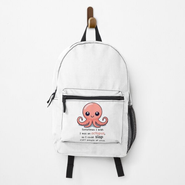 Item preview, Funny slapping octopus designed and sold by SurtonDesign.