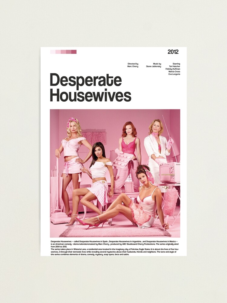 Thumbnail 1 of 3, Photographic Print, Desperate Housewives series poster designed and sold by paulrommer.