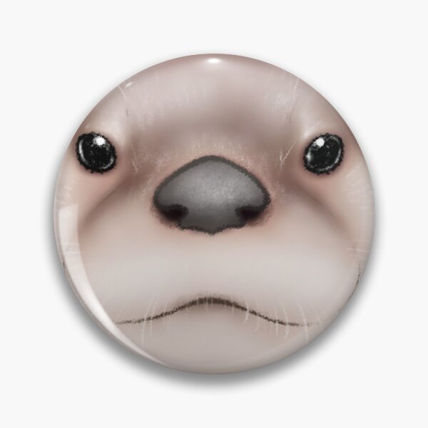 Item preview, North American River Otter Face designed and sold by OTTERFAMILY.