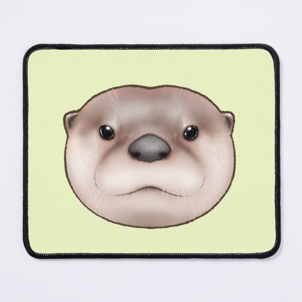 Item preview, North American River Otter Face designed and sold by OTTERFAMILY.