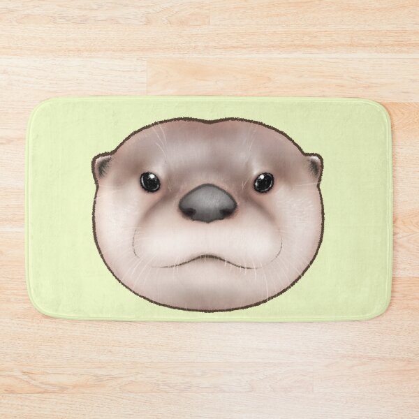 Item preview, North American River Otter Face designed and sold by OTTERFAMILY.