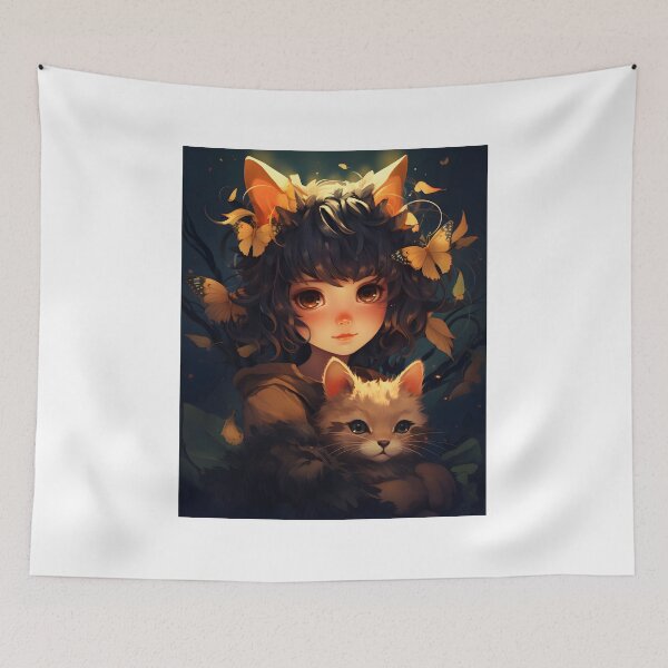 Item preview, Mystical Anime Raccoon designed and sold by Shirtastically.