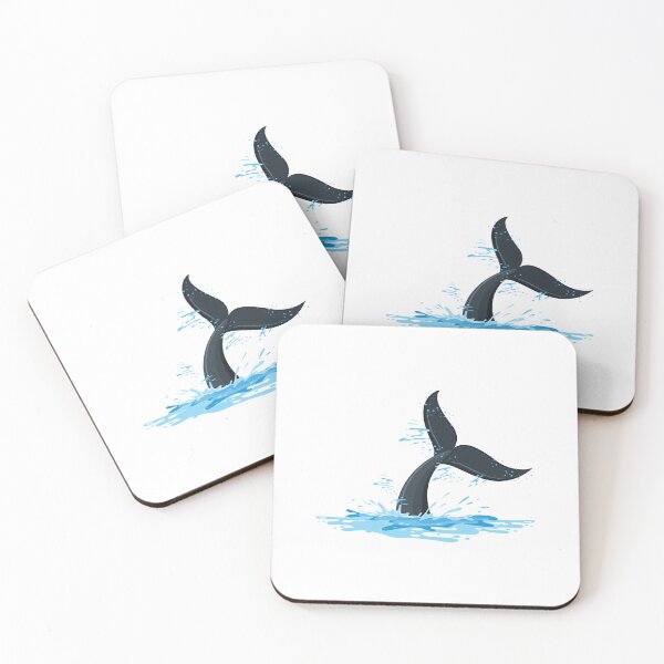 Item preview, tail whale in water, tail whale, tail whale in wave designed and sold by GreyStanzione1.