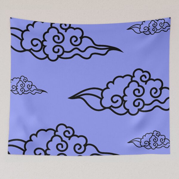 Item preview, Periwinkle clouds Pattern. designed and sold by ARichArts.