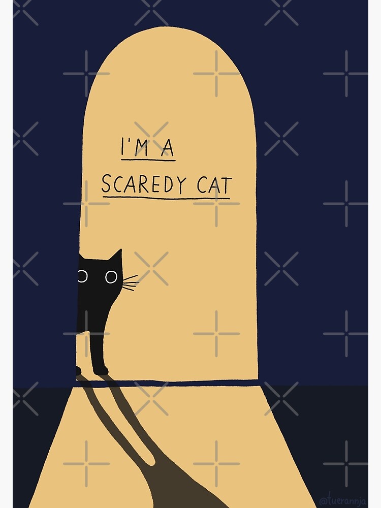 Scaredy cats Poster by Getaway21