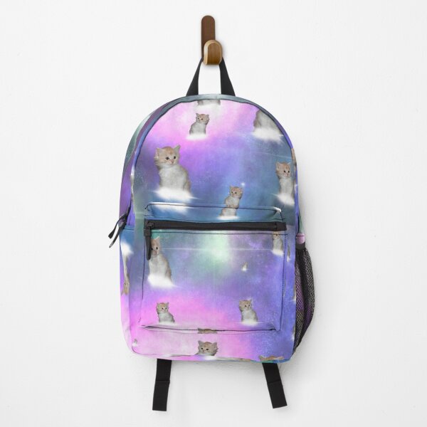 Item preview, Kitten on hoverboard in space designed and sold by TicaCreations.