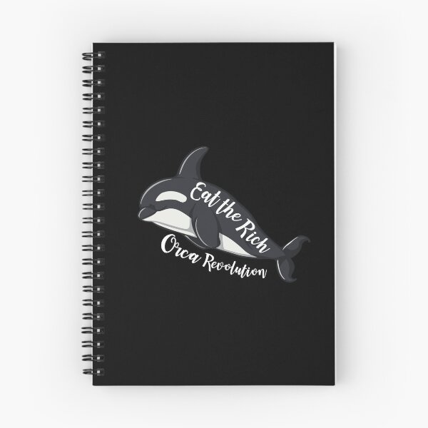 Item preview, Eat the rich orca revolution funny design designed and sold by typecrafted.