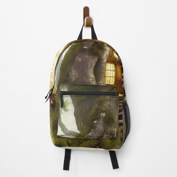 Item preview, Small cottage built in the trunk of an ancient tree designed and sold by fotofeast.