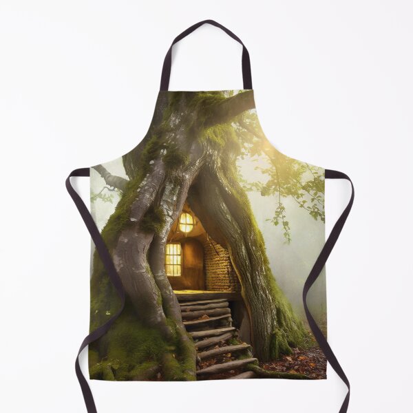 Item preview, Small cottage built in the trunk of an ancient tree designed and sold by fotofeast.