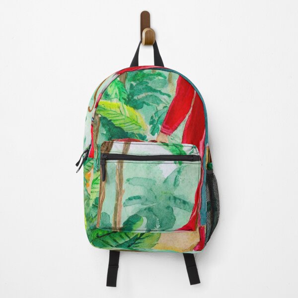 Item preview, Red riding hood with suitcase and stick in jungle designed and sold by fotofeast.
