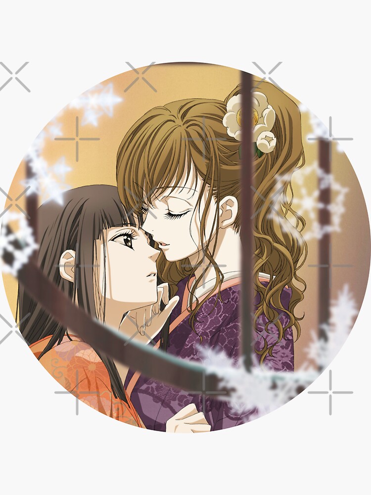 Rei x Claire, Watashi no Oshi wa Akuyaku Reijou, Yuri Anime, I'm In Love  with The Villainess Wataoshi Sticker for Sale by Everyday Inspiration